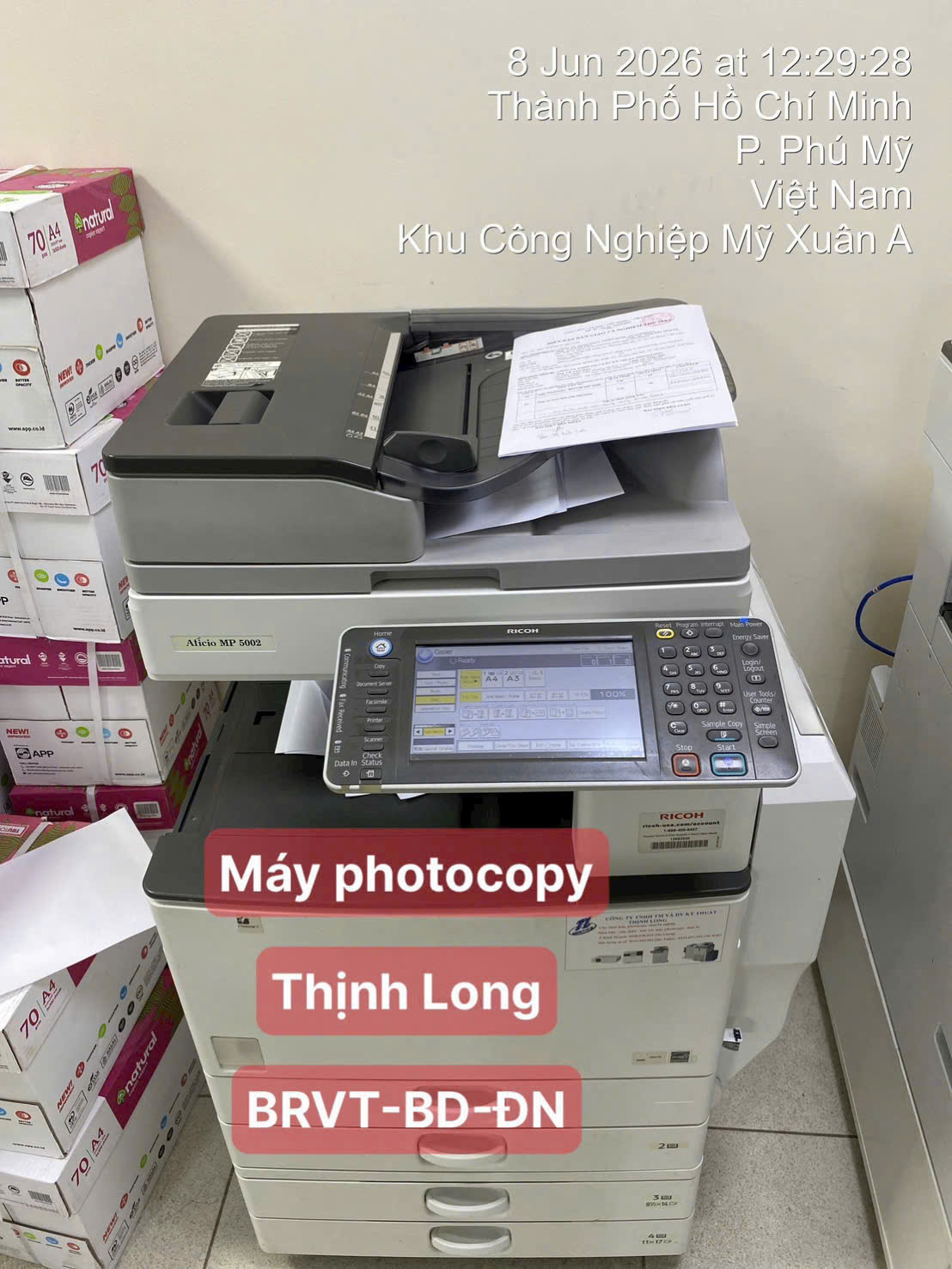Cho Thuê Máy Photocopy Tại Phường Phú Mỹ Giá Rẻ, Uy Tín, Lắp Đặt Tận Nơi